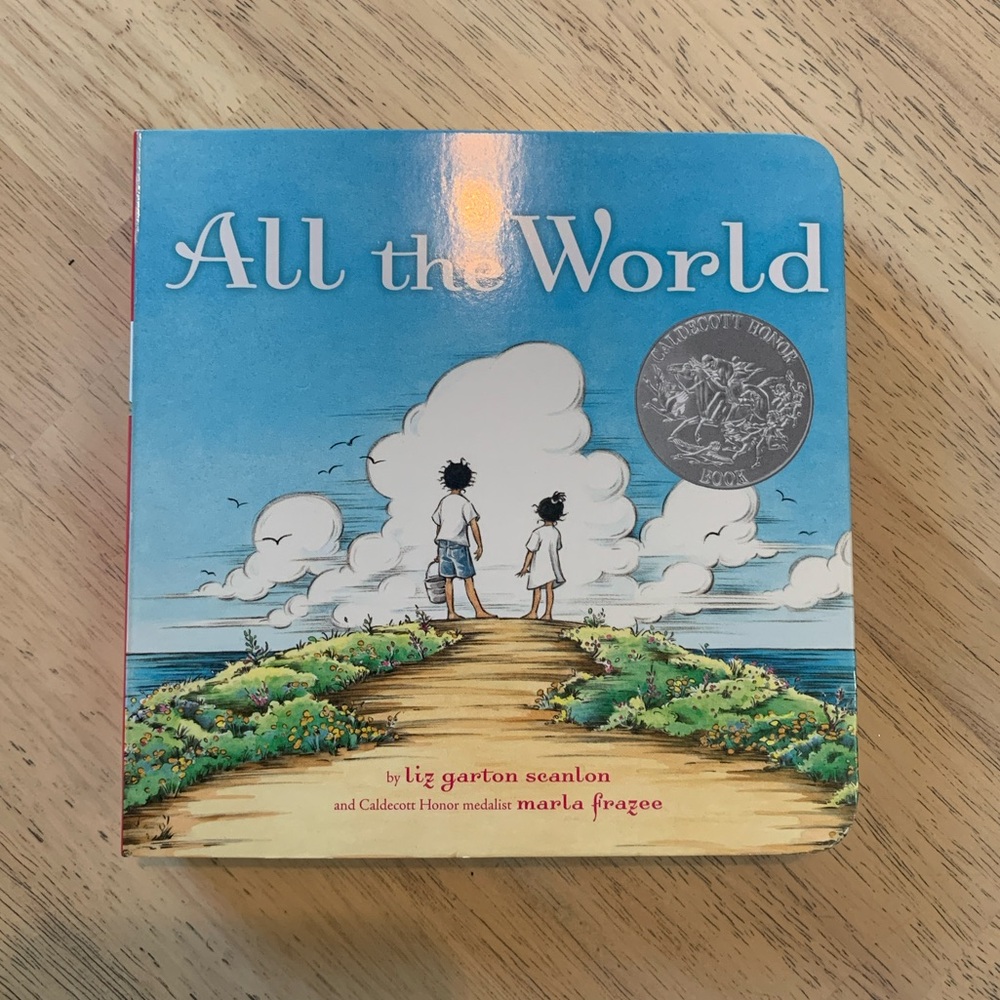 All the World Children's Board Book NEW